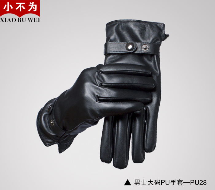 男士大码PU手套-PU28